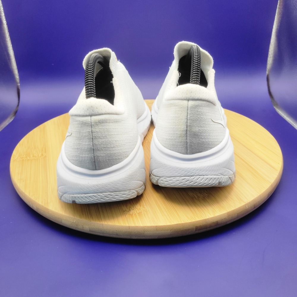 Hoka One One Cavu 3 Slip White Running Shoes Sneakers 1106485 WLRC Womens 9.5 - Picture 5 of 7